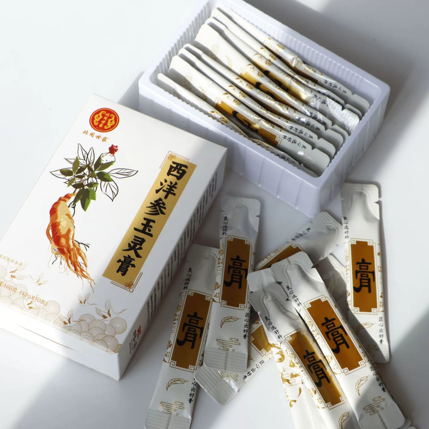 American Ginseng & Jade Vitality Paste | Xiyangshen Yuling Gao | 200g-Pure Chinese Herb™