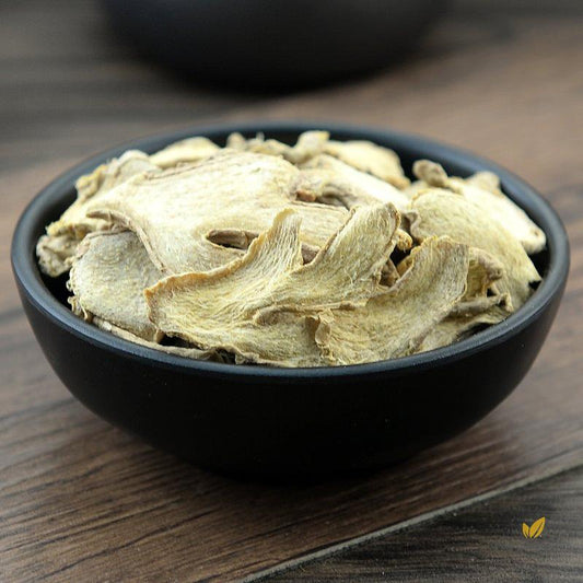Gan Jiang Pian Dried Ginger Rhizoma Zingiberis Zingibor Officinale Rosc.-Pure Chinese Herb™