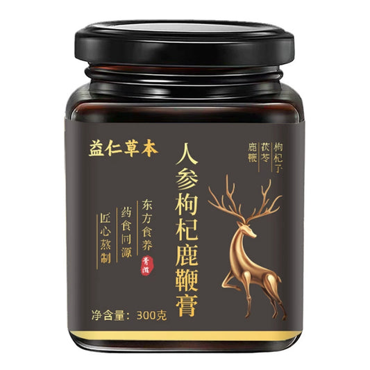 Ginseng Wolfberry Deer Penis Paste | Renshen Gouqi Lubian Gao | 300g-Pure Chinese Herb™