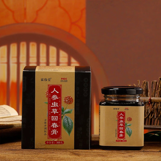 Ginseng and Cordyceps Rejuvenation Paste | Renshen Chongcao Huichun Gao | 300g-Pure Chinese Herb™