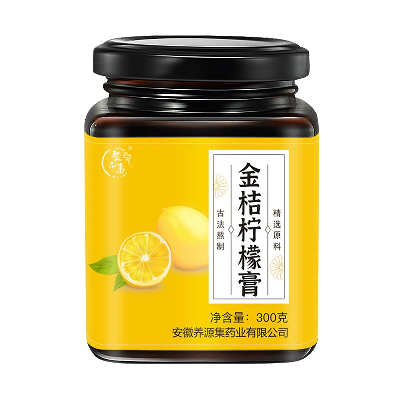 Kumquat & Lemon Paste | Jinju Ningmeng Gao | 300g-Pure Chinese Herb™