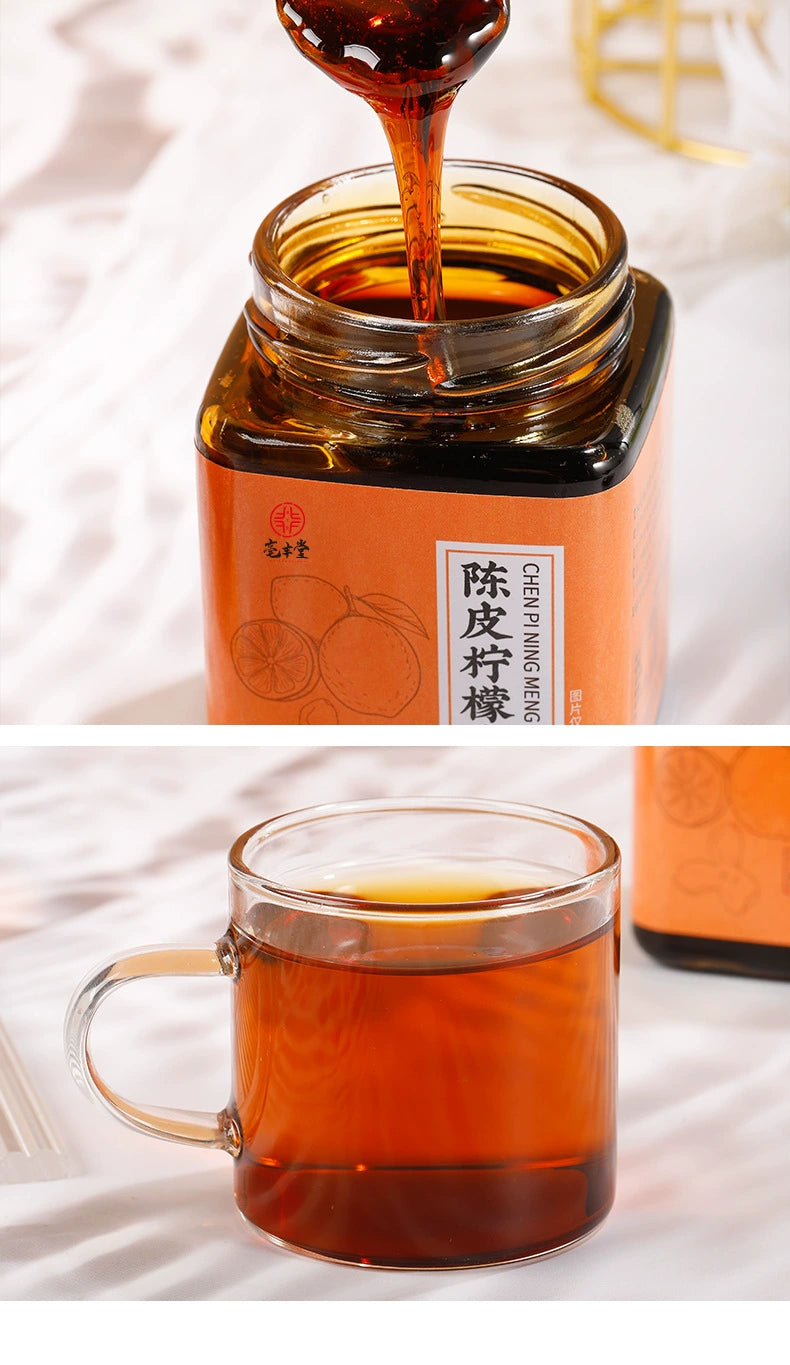 Tangerine Peel & Lemon Syrup Paste | Chenpi Ningmeng Gao | 300g-Pure Chinese Herb™