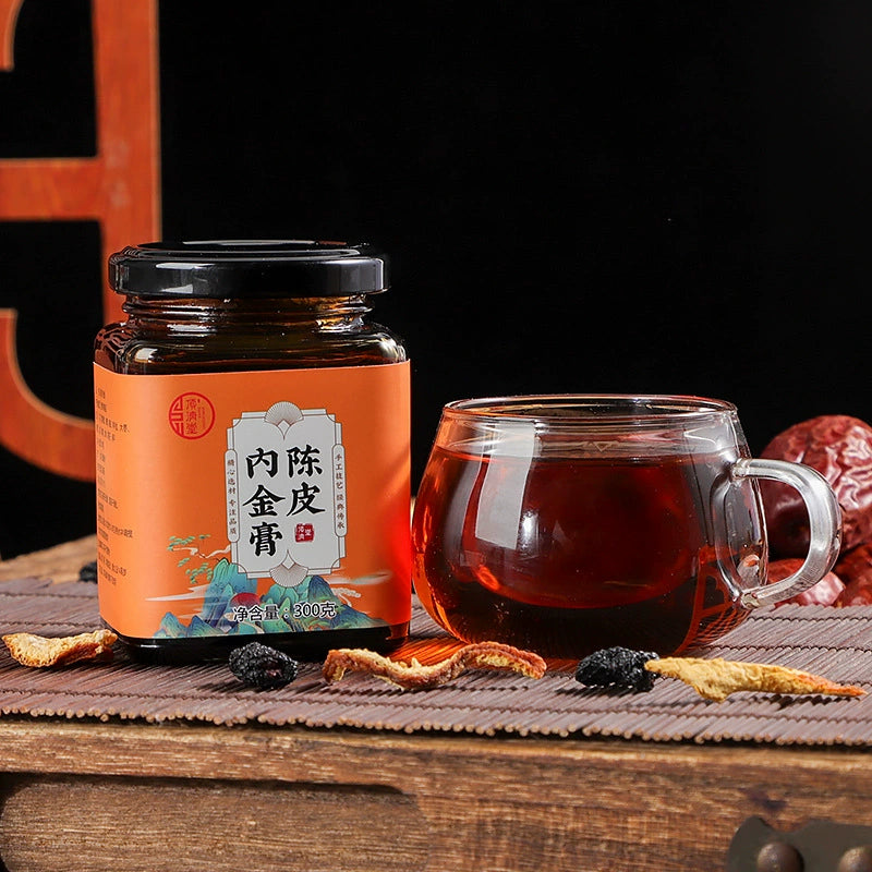 Tangerine Peel and Endothelium Corneum Gigeriae Galli Paste | Chenpi Neijin Gao | 300g-Pure Chinese Herb™