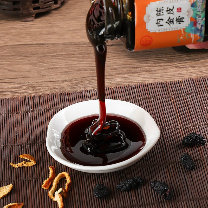 Tangerine Peel and Endothelium Corneum Gigeriae Galli Paste | Chenpi Neijin Gao | 300g-Pure Chinese Herb™