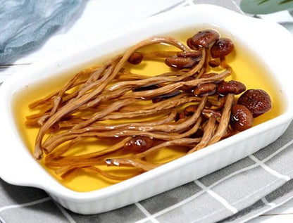 Dried Tea Plant Mushrooms | Agrocybe Aegerita | Chá Shù Gū-Pure Chinese Herb™