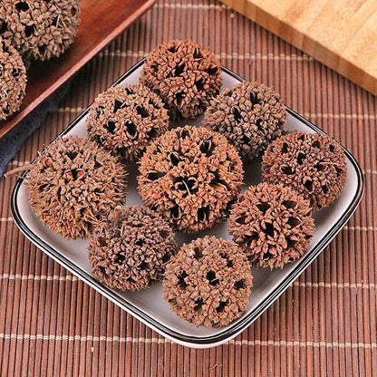 Fructus Liquidambaris Powder Beautiful Sweetgum Fruit Herb Powder Lu Lu Tong Fen-Pure Chinese Herb™