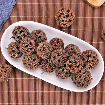Fructus Liquidambaris Powder Beautiful Sweetgum Fruit Herb Powder Lu Lu Tong Fen-Pure Chinese Herb™