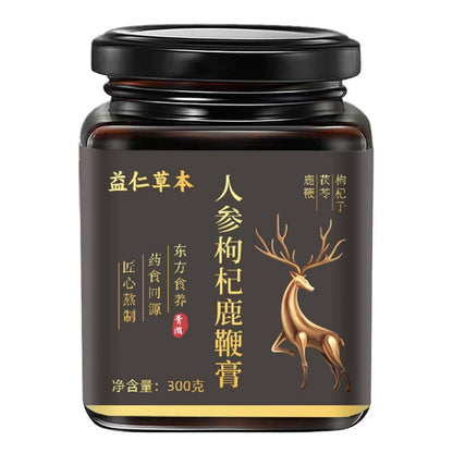 Ginseng Wolfberry Deer Penis Paste | Renshen Gouqi Lubian Gao | 300g-Pure Chinese Herb™