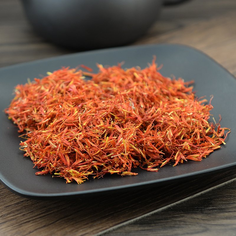 Hong Hua Safflower Flos Carthami Carthamus Tinctorius L-Pure Chinese Herb™