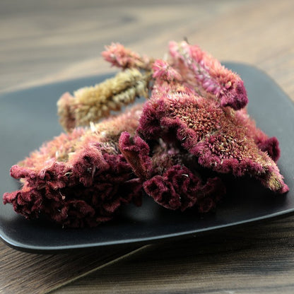 Ji Guan Hua Flos Celosiae Cristatae Cockscomb Flower Celosia Cristata L-Pure Chinese Herb™