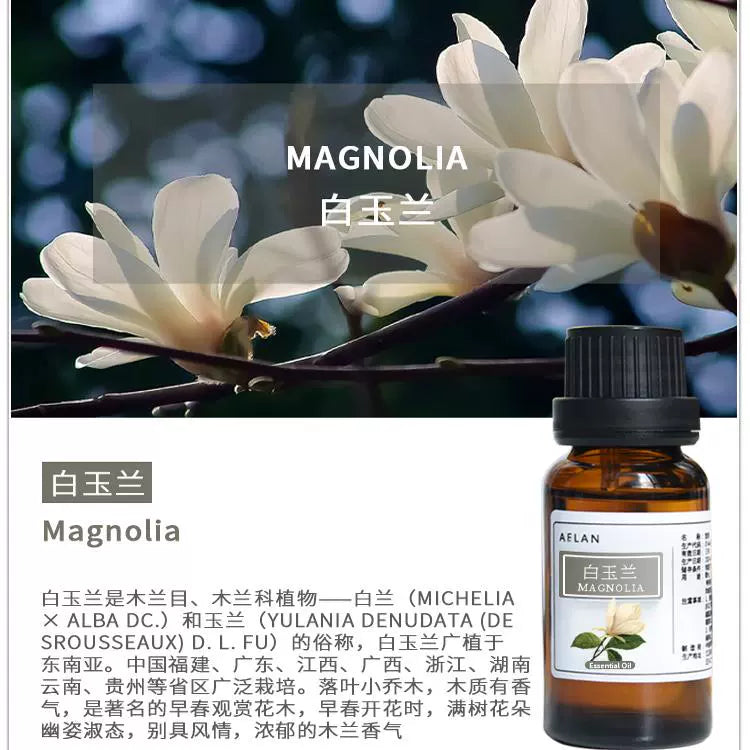 Michelia Alba Essential Oil | Magnolia Essential Oil | Bai Yu Lan Jing You-Pure Chinese Herb™