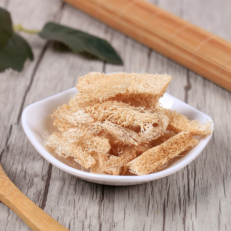 Retinervus Luffae Fructus Powder Towel Gourd Vegetable Sponge Herb Powder Si Gua Luo Fen-Pure Chinese Herb™