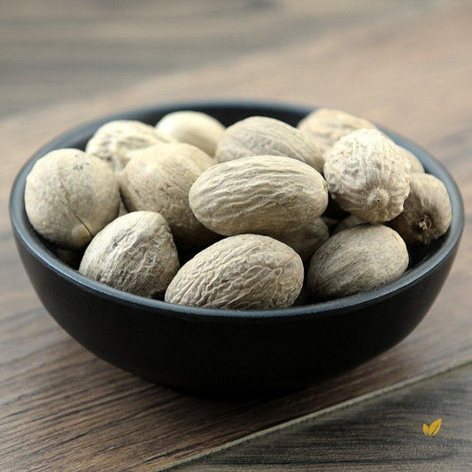 Rou Dou Kou Nutmeg Semen Myristicae Myristica Fragrans Houtt.-Pure Chinese Herb™