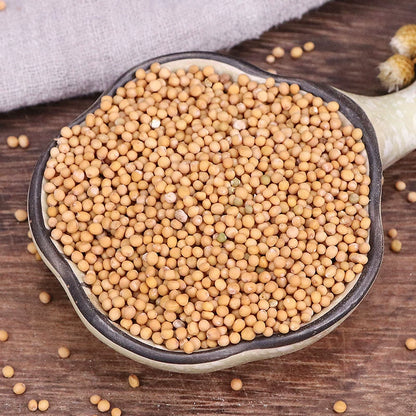 Semen Brassicae Powder White Mustard Seed Herb Powder Bai Jie Zi Fen-Pure Chinese Herb™