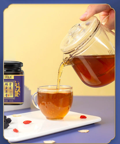 Snow Lotus & Cordyceps Militaris Tonic Paste | Xuelian Yongchongcao Gao | 300g-Pure Chinese Herb™