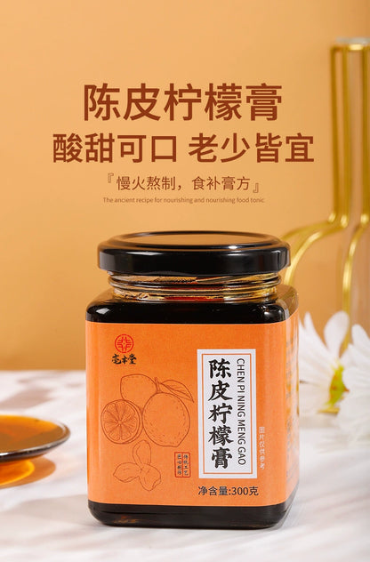 Tangerine Peel & Lemon Syrup Paste | Chenpi Ningmeng Gao | 300g-Pure Chinese Herb™